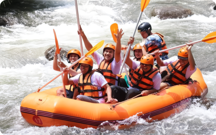 RAFTING, Ubud Puri Saren